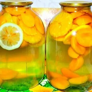 Компот из мандаринов простой