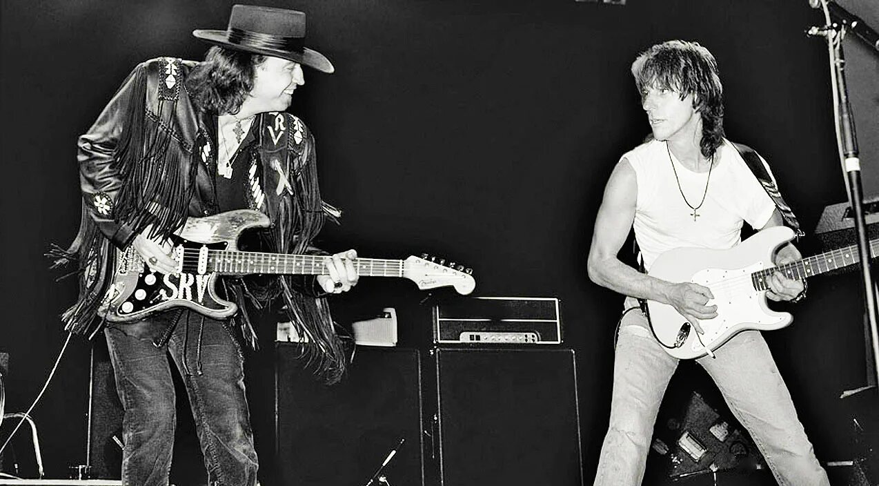 Jeff Beck. Stevie ray Vaughan. Джефф Бек 1990. Srv домен