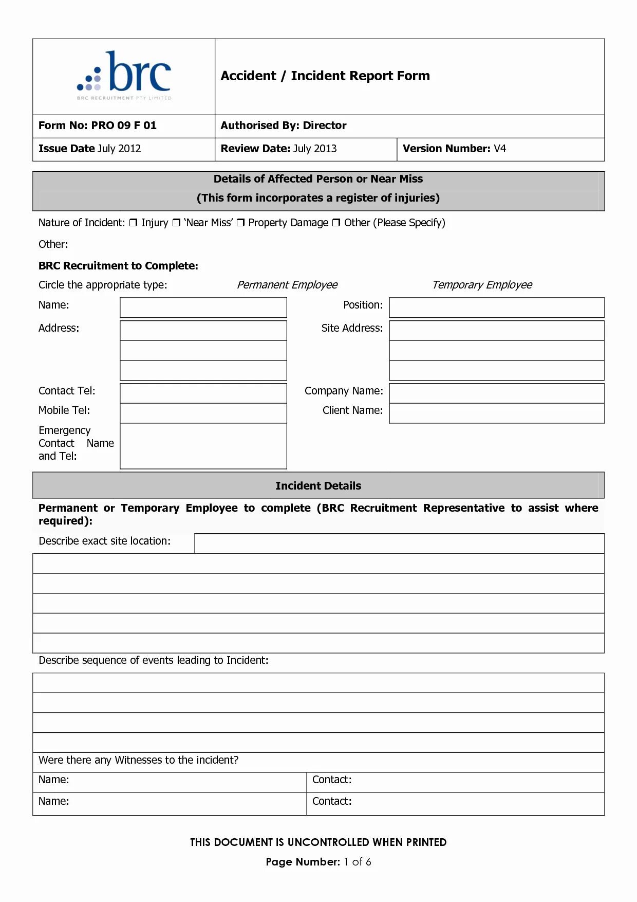 Property report. Incident report. Quality incident report form. Damaging report. Report form.