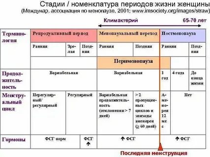 Старение репродуктивной системы