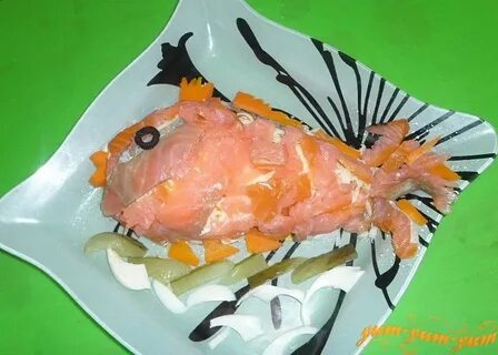 Салат золотая рыбка рецепт