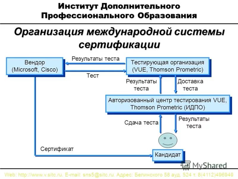 Управление институтом дополнительного профессионального образования. Управление институтом дополнительного профессионального образования