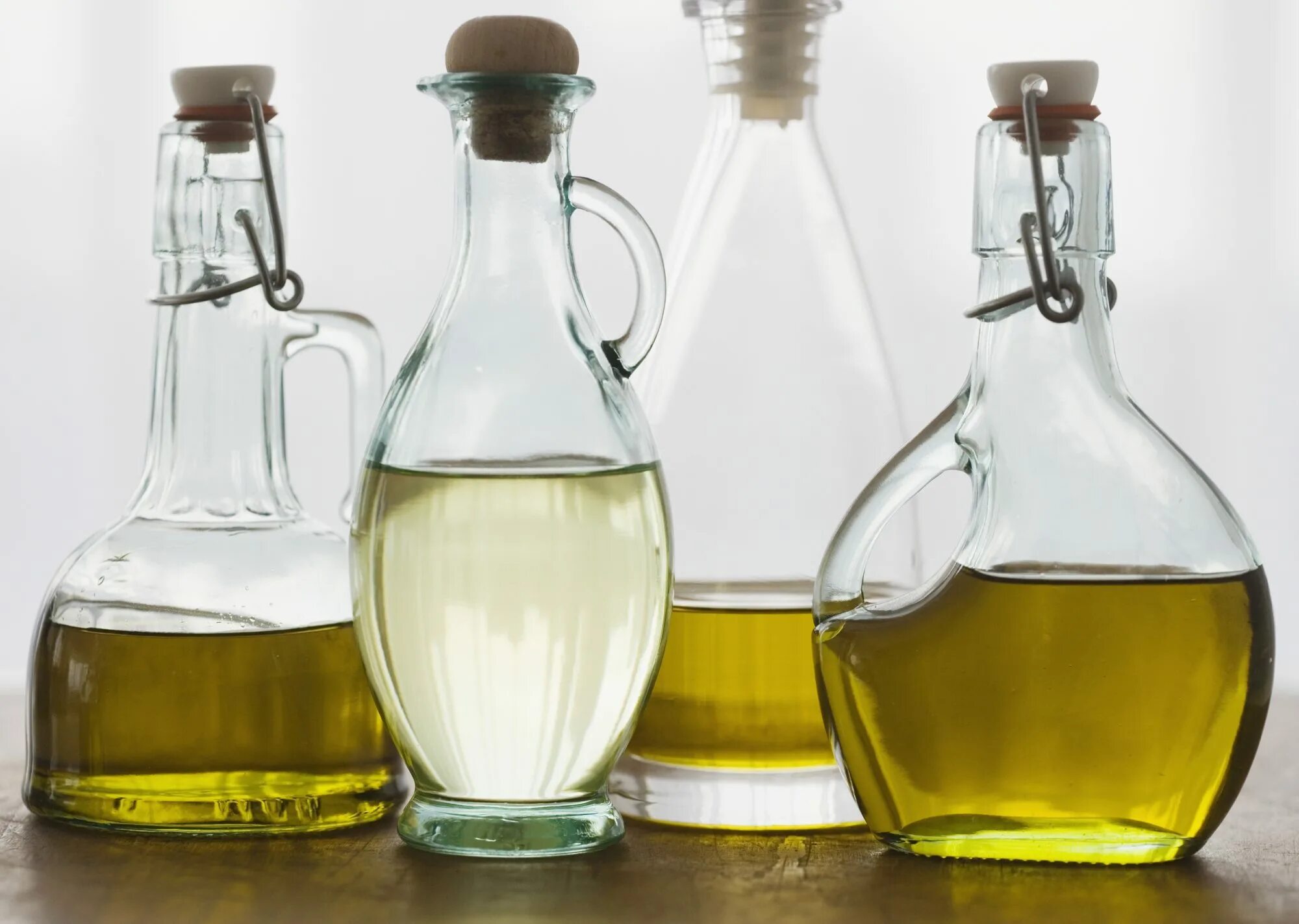 A bottle of olive oil