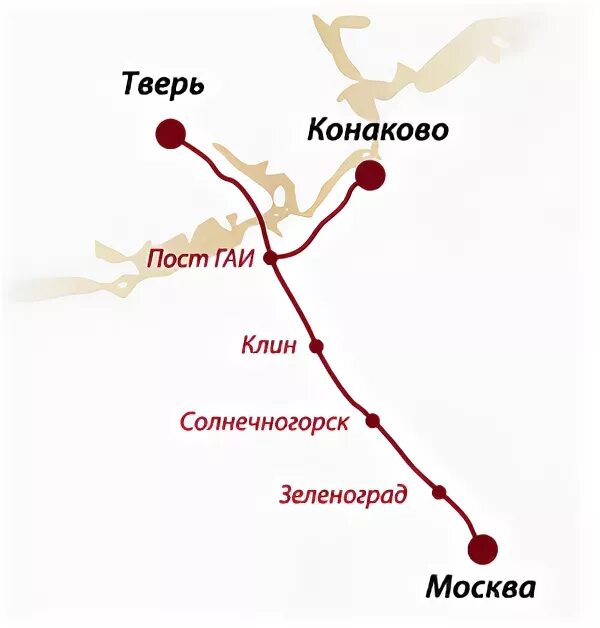 Москва тверь на карте. Конаково Москва. Конаково Москва на карте. Москва Конаково маршрут. Схема Москва Конаково.