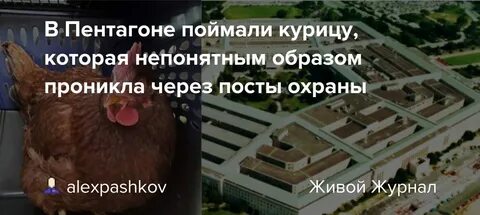 Анекдот пентагон