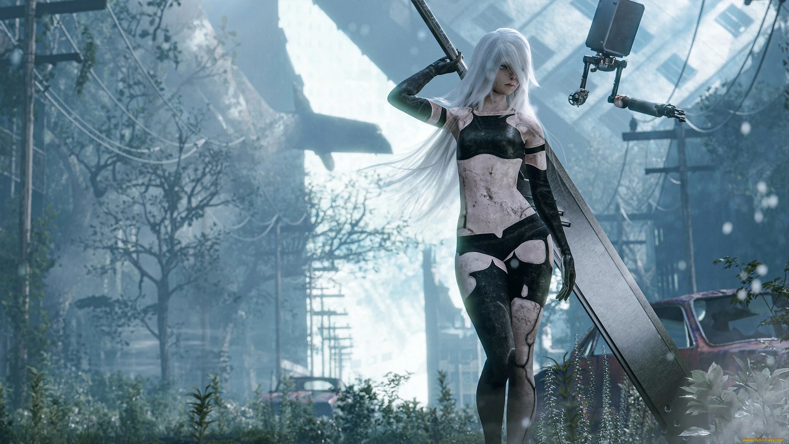 Nier replicant русификатор. Nier automata 2 replicant. nier 1. 9s nier automata art. nier 2010.