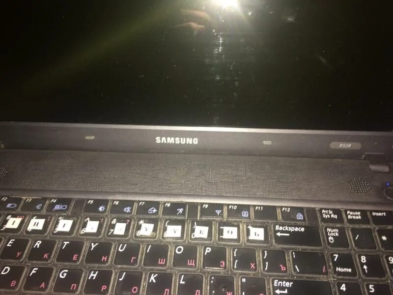 Черный экран на ноутбуке