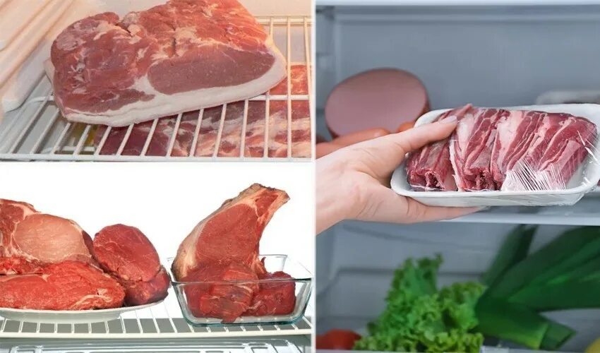 Хранение сырого мяса. Холодильник для мяса. Холодильник для охлажденного мяса. Как сохранить мясо без