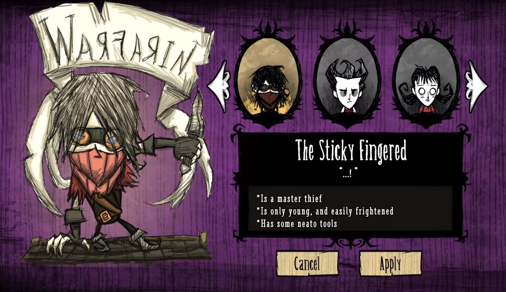 Don't Starve together Интерфейс. Донт старв моды. Don't Starve персонажи. Донт старв моды на персонажей.
