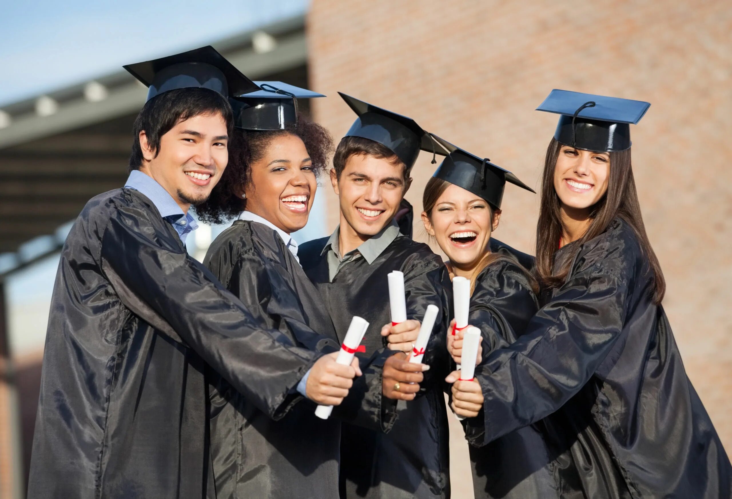 Student show their