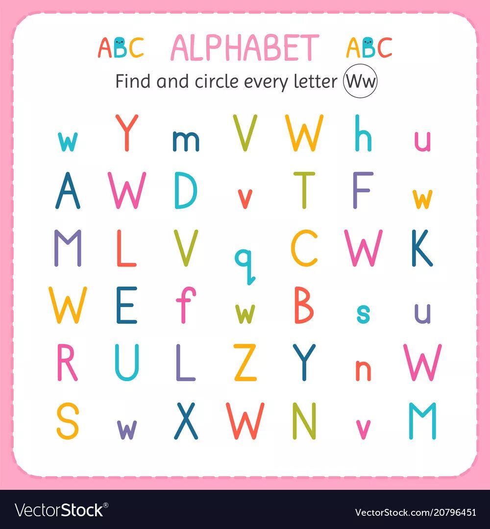 Find w. Find letter w. find the letter ww. английский алфавит find and circle letters. find and circle letter i for preschool.