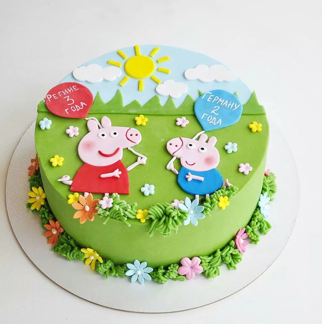 торт пеппа. торт свинка пеппа для мальчика 4 года. торт пеппа. торт свинка пеппа для девочки 4 года. торт пеппа.