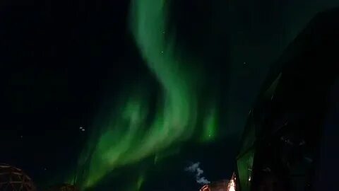 Мурманск время северное сияние