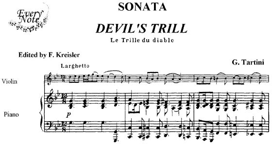 Devil's trill sonata. Дьявольская соната ноты. Тартини композитор. Джузеппе тартини дьявольская. Тартини композитор.