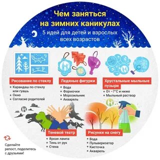 Чем заняться на новогодних каникулах дома