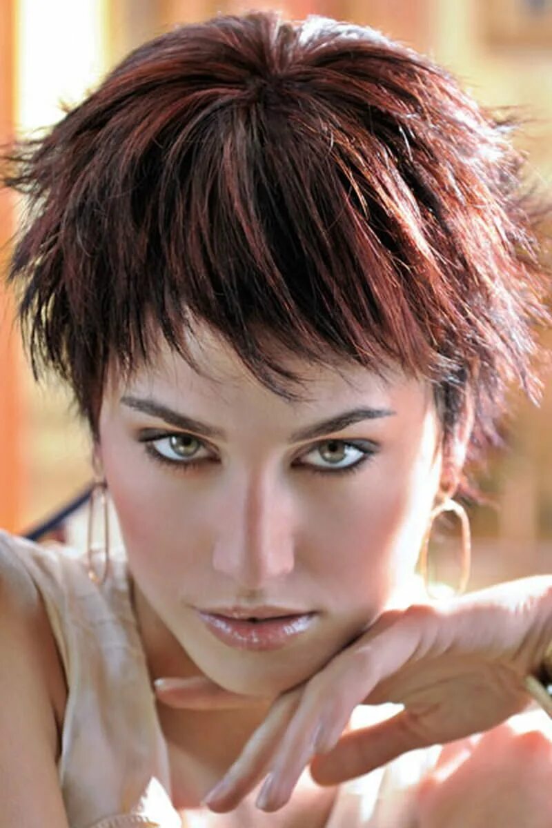 Christine Margossian - Short Black straight hair styles (25163) Coupe de cheveux