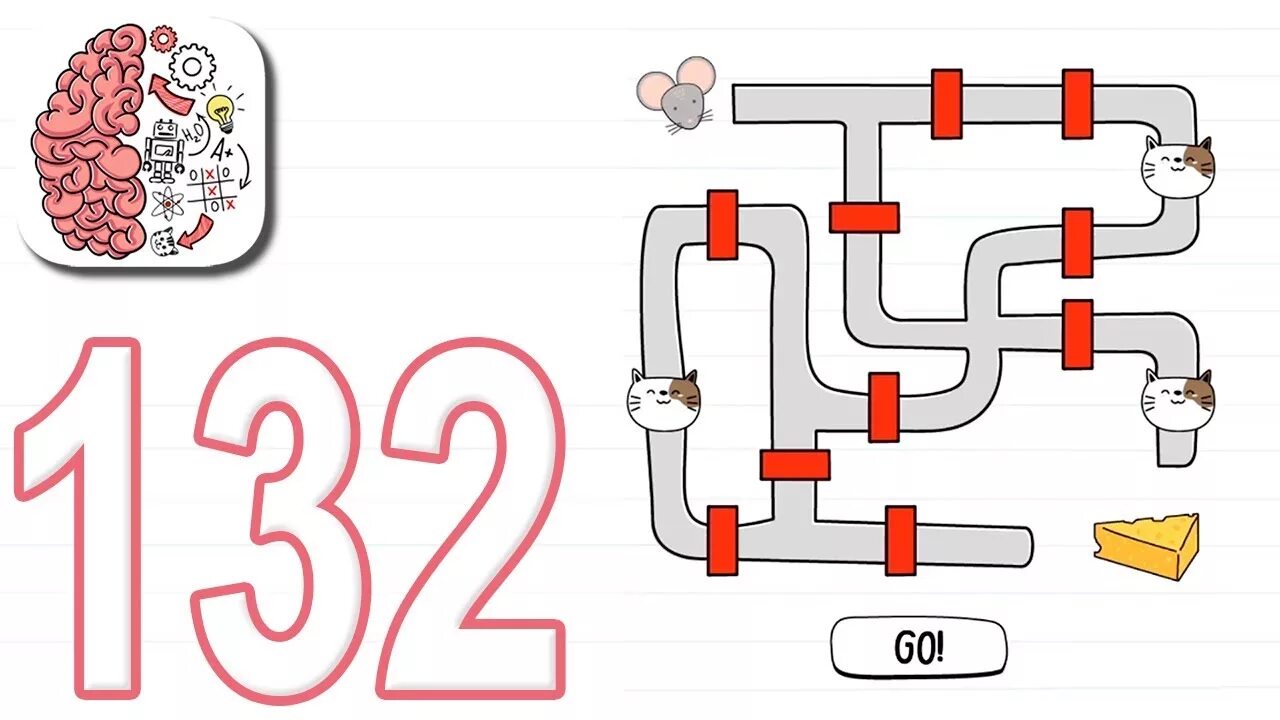 Уровень 132 BRAINTEST. BRAINTEST уровень Соедини объекты. Брейн аут уровень 132. Brain Test уровень 132.