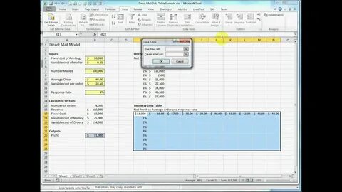 Excel variables