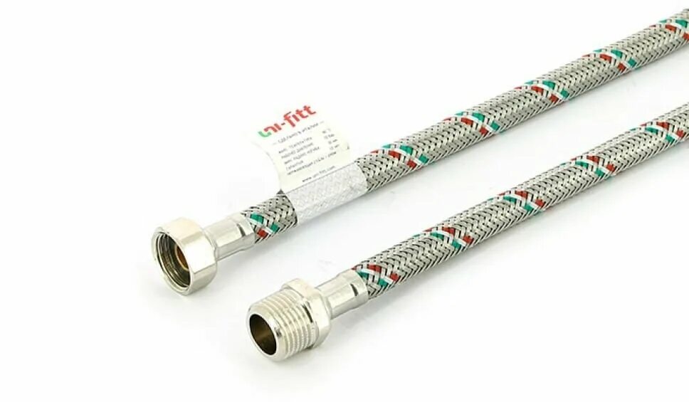 Подводка гибкая для смесителя нержавеющая оплетка м10-1/2" г-ш пара aqualine. Гибкая подводка с удлиненным штуцером 100. Гибкая подводка для смесителя пара 1/2 м10. Подводка гибкая 600мм. Подводка гибкая 600мм.