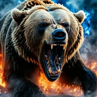 Fury bear