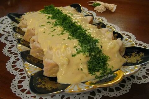 Севрюжина с хреном