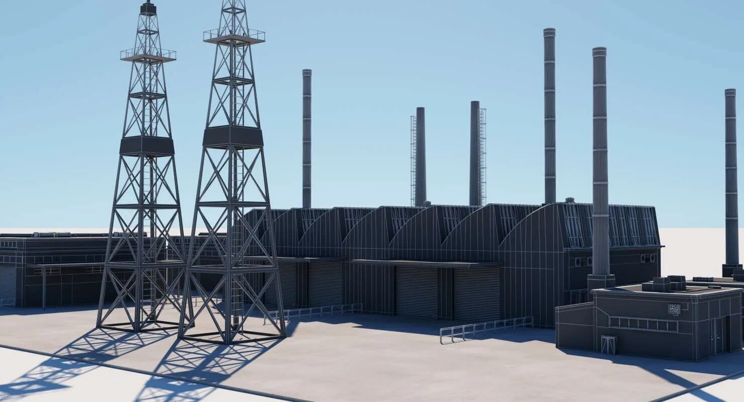 Factory 3. Oil factory 3d. oil factory calgurry 3d. oil factory model. индустриал 3d model фото.