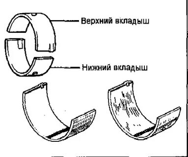 Вкладыш верхний