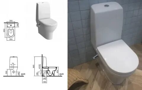 Vitra унитаз напольный с бачком и сиденьем