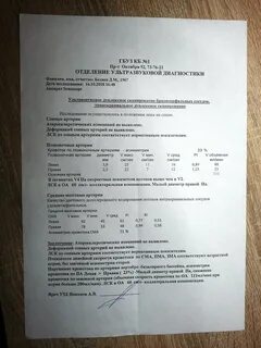 Асимметрия кровотока