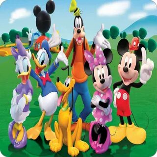 Cialda per torta Topolino Mickey Mouse Disney club house decorazione alimen...