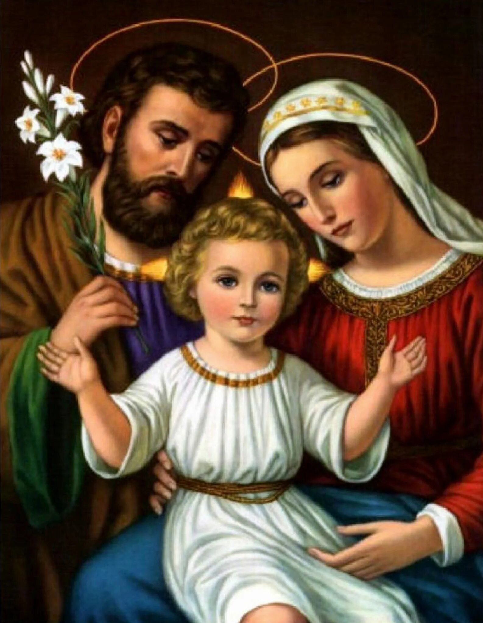 Св с ребенком. Икона Святая семья. Иконы с Богородицей Иисусом и Иосифом. Икона семьи Девы Марии Иисуса.