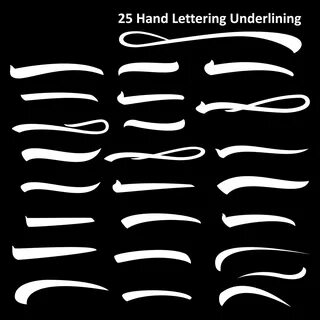 Underlined letter