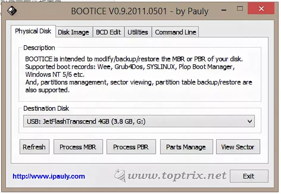 Bcd editor