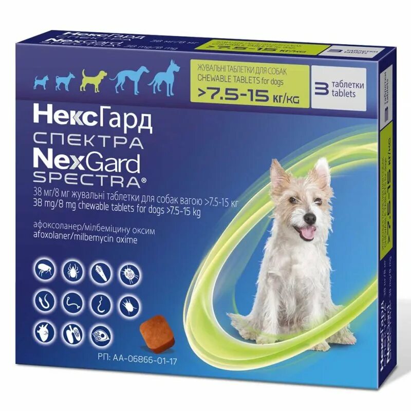 Нексгард для собак 5 10. НЕКСГАРД спектра для собак 7.5-15 кг. Фронтлайн НЕКСГАРД спектра. НЕКСГАРД спектра таблетки для собак. НЕКСГАРД спектра для собак 2-3.5 кг.
