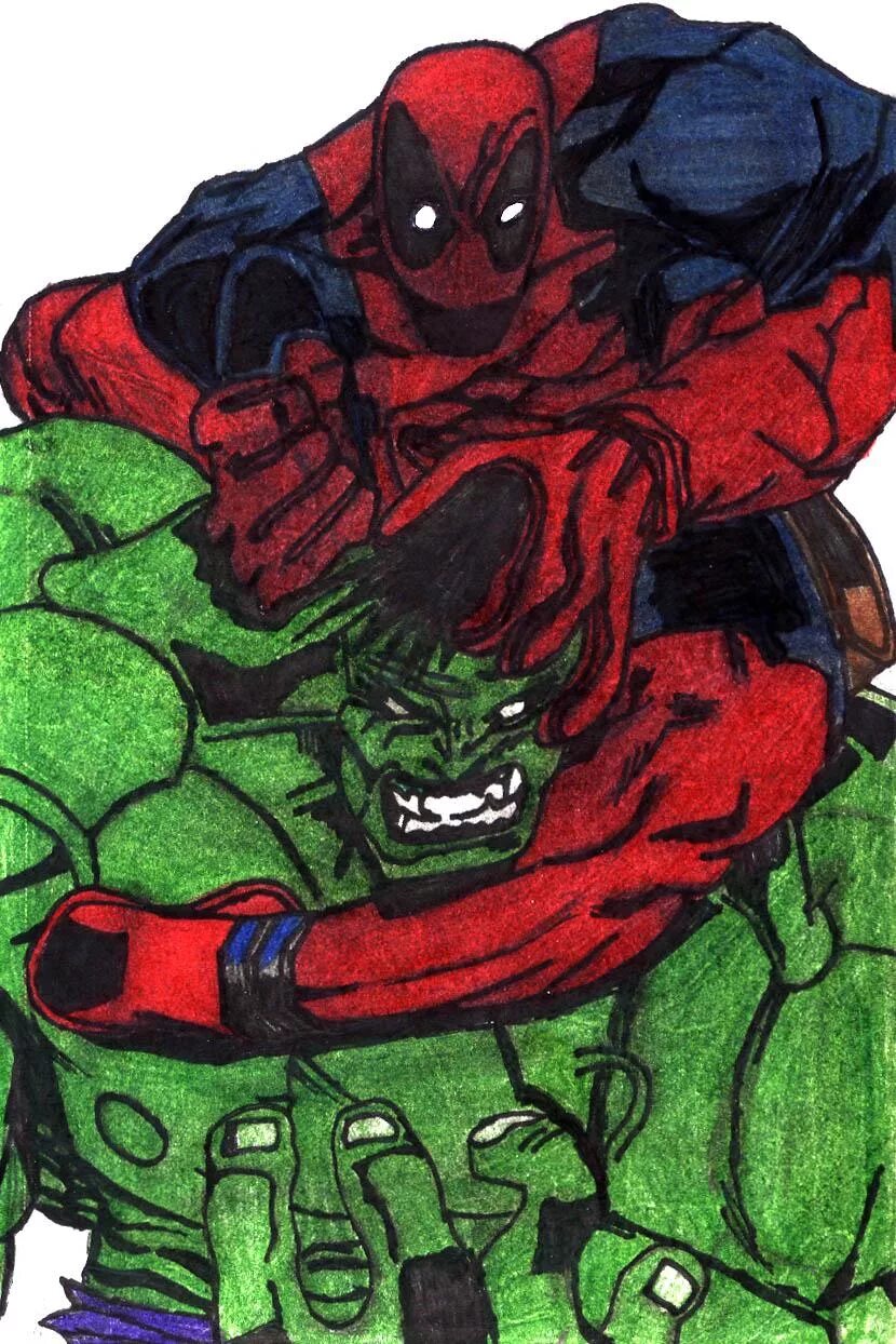 Дэдпул и халк. Deadpool hulk. халк против дэдпула.