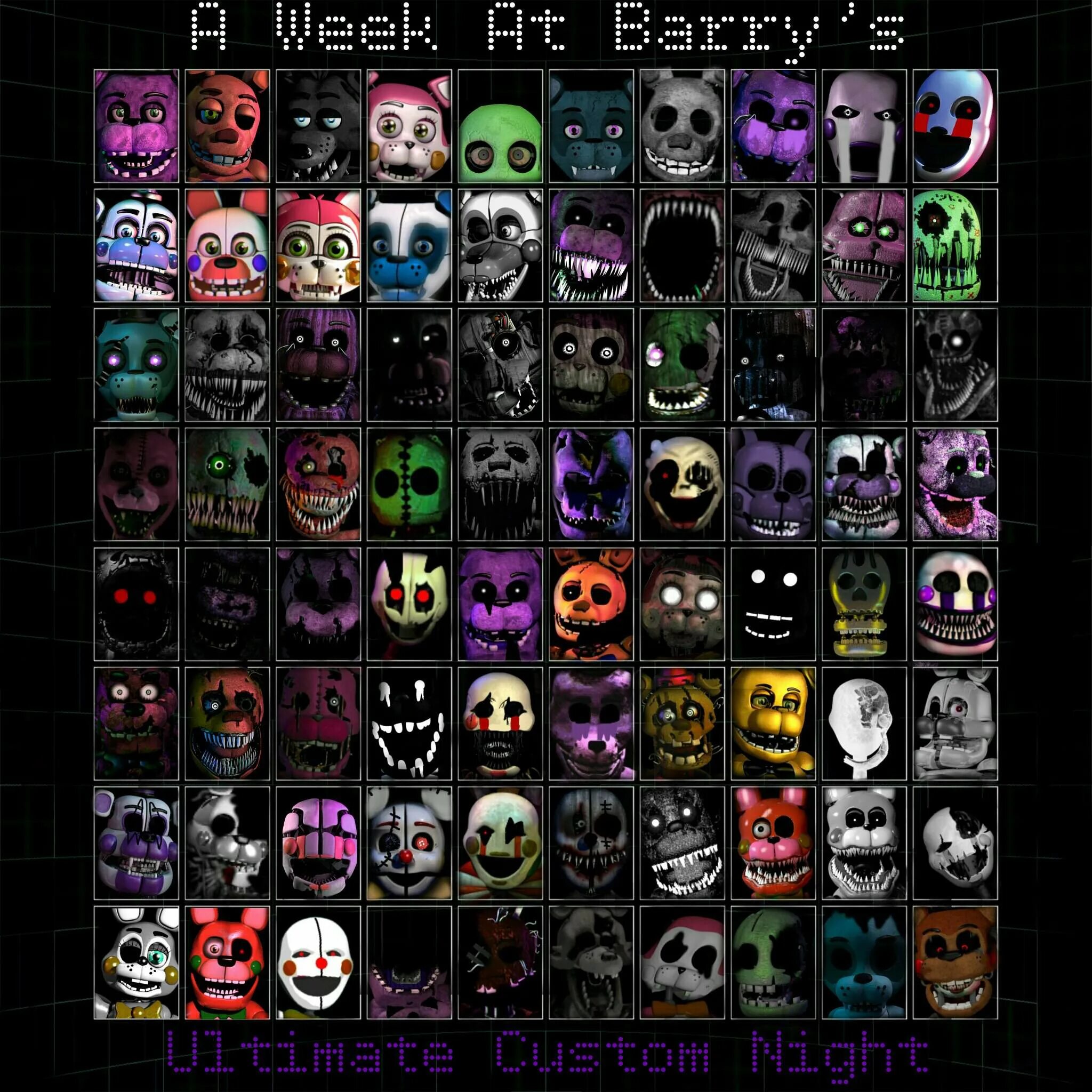Ультимейт кастом найт на русском андроид. Фнаф ультимейт custom night. fnaf ультимейт кастом найт. ультра ультимейт кастом найт. fnaf ultimate custom night меню.