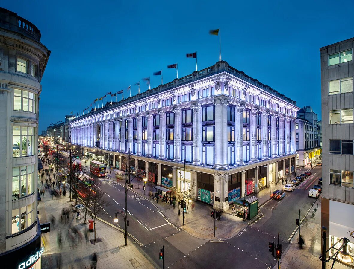 Oxford street shops