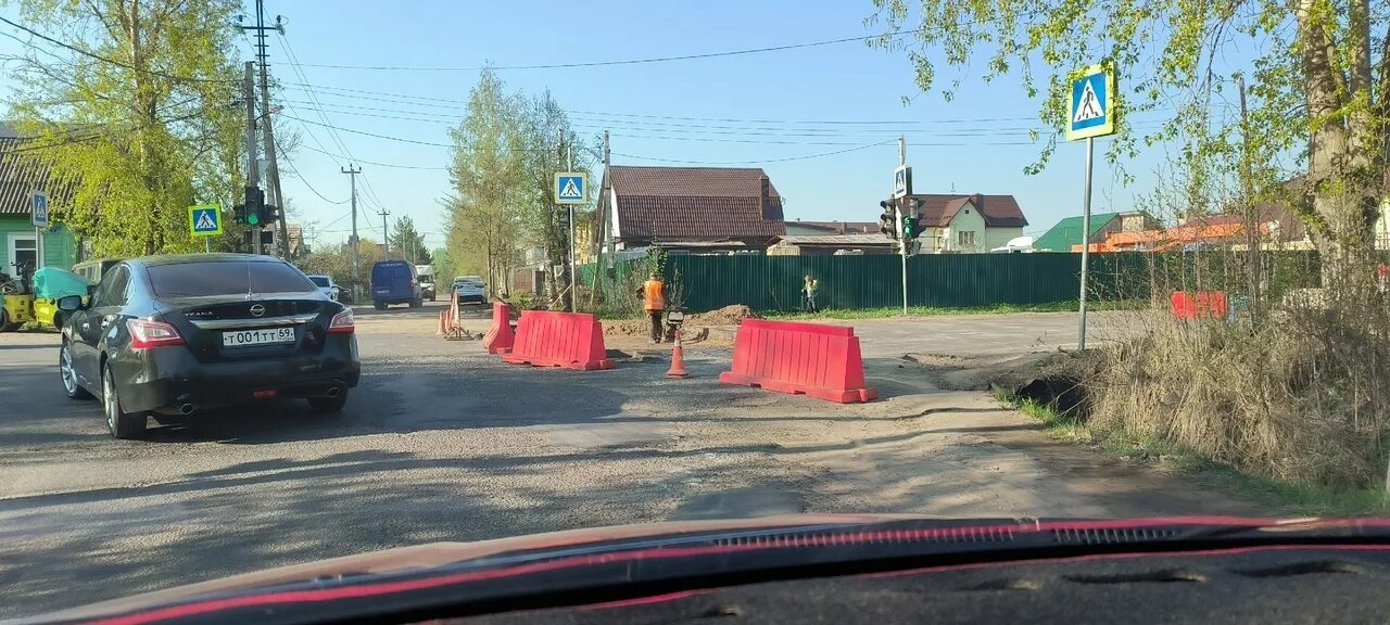 Тверь перекрыли