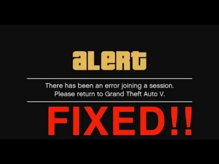 There has been an error