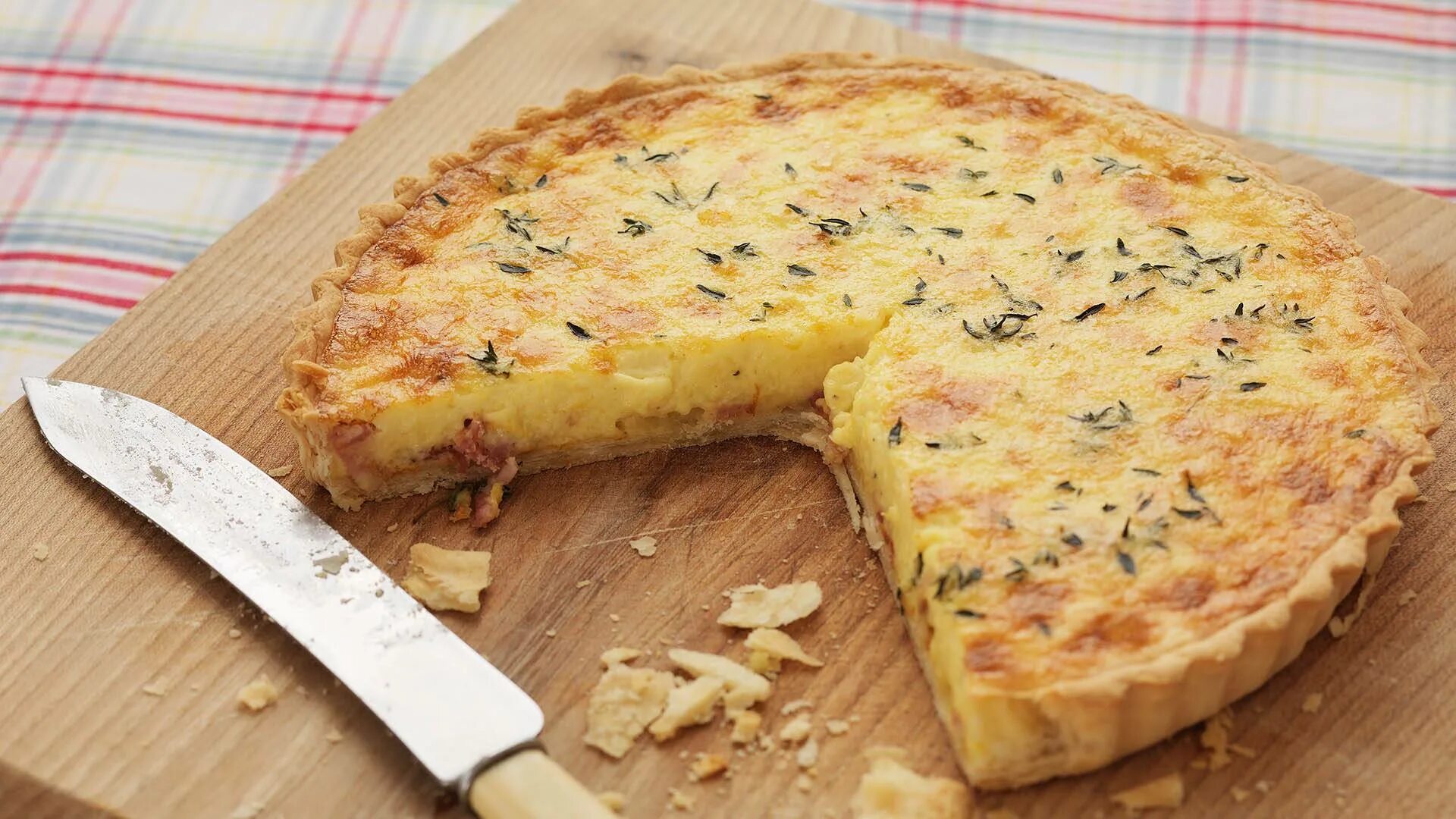 Луковый пирог рецепт классический