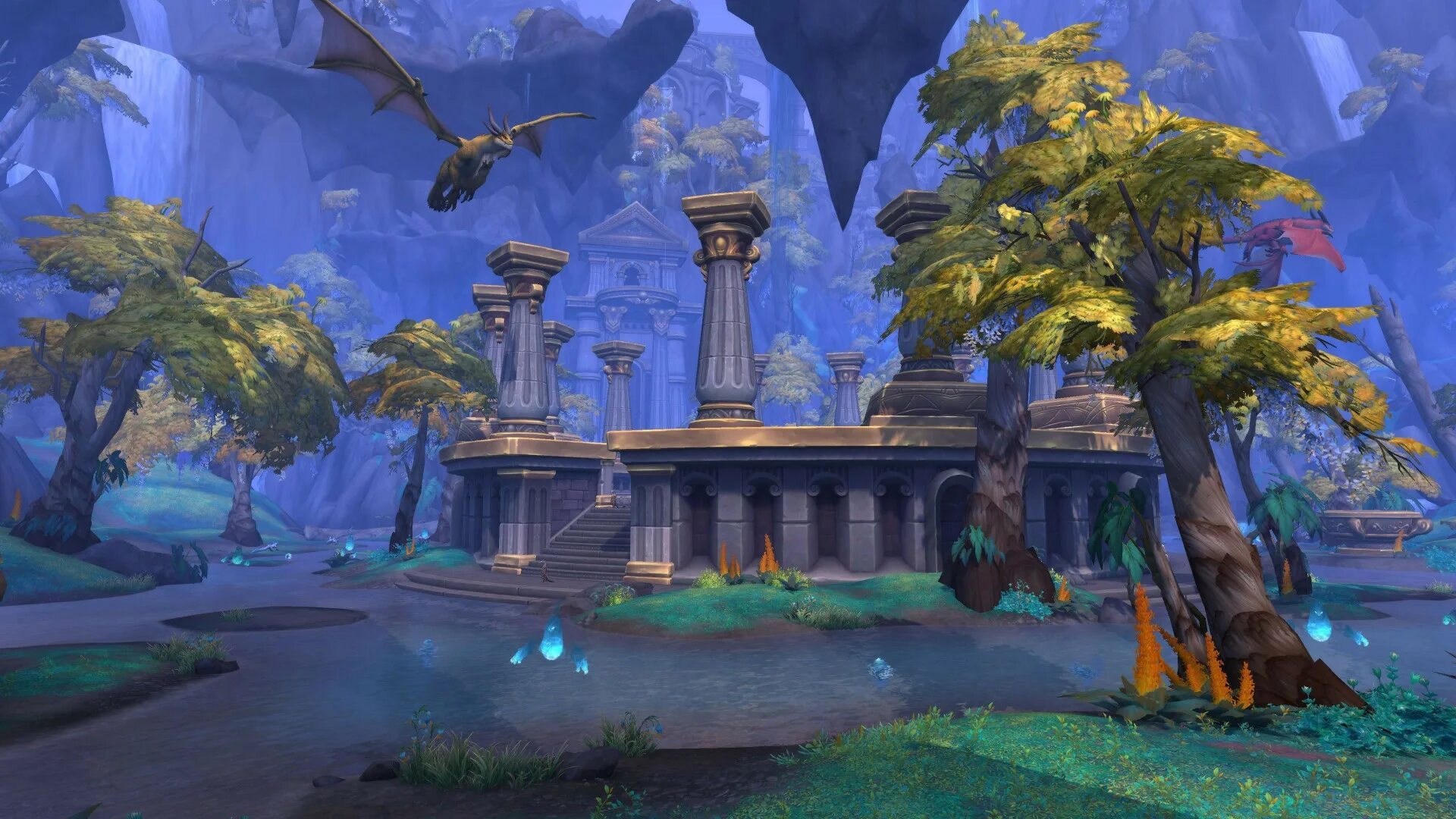 Wow dragonflight скриншоты. Wow тёмные земли. 3. Dragonflight игра. World of warcraft dragonflight новая раса.