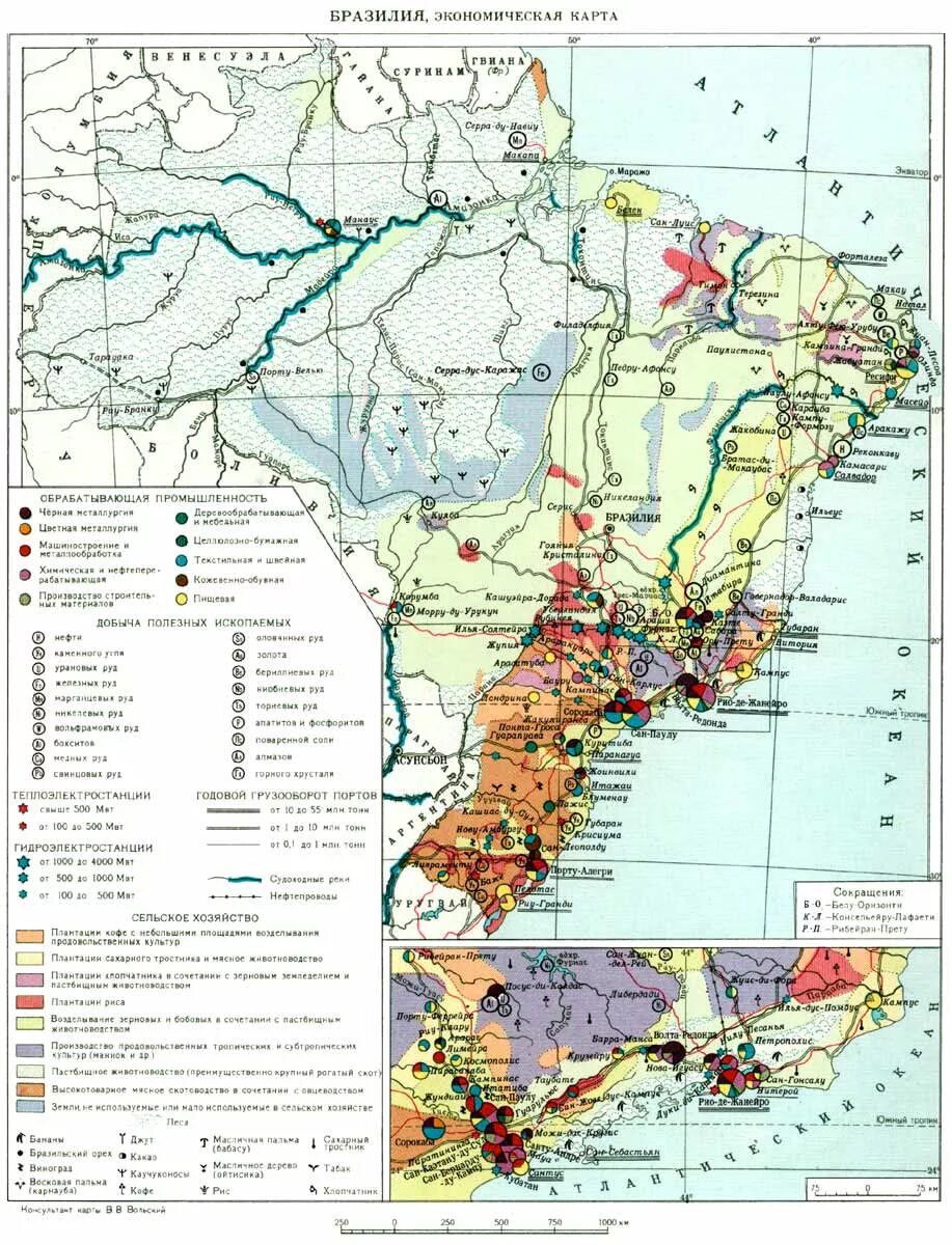 Какие ископаемые в бразилии. Экономическая карта Бразилии. Промышленность Латинской Америки карта. Промышленность Бразилии карта. Экогномическая крата Бразмилии.
