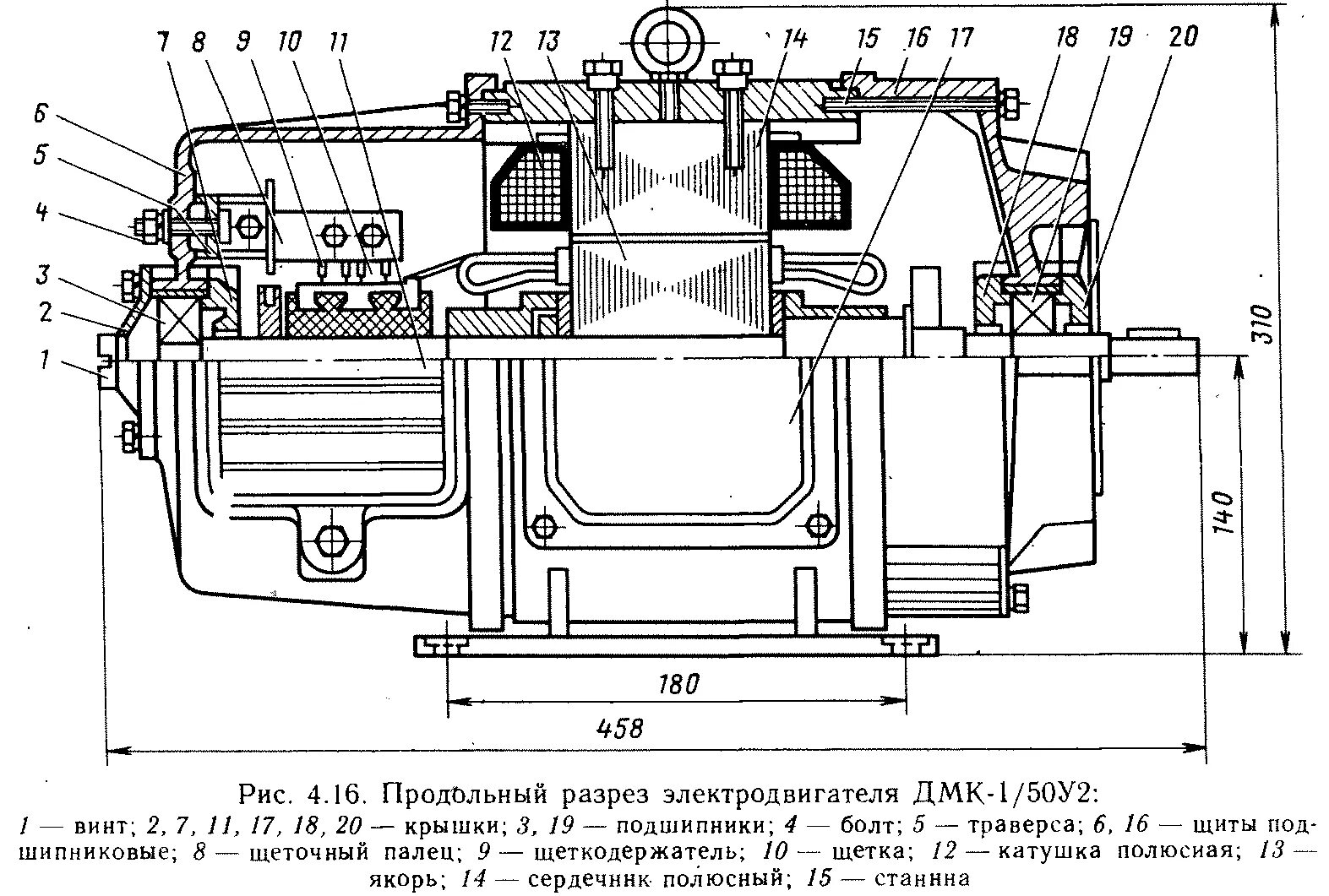 Квт на электровозе. Продольный разрез электродвигателя ДМК-1/50. Электродвигатель постоянного тока ДМК-1/50. Электродвигатель п-11м чертеж. Электродвигатель дв-75у3.