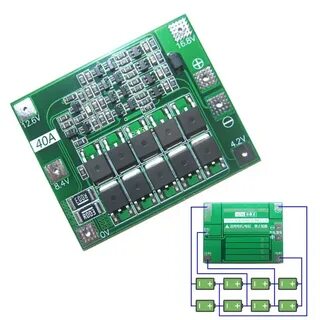 Схема подключения платы bms 3s