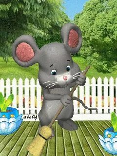 Двигающая мышку