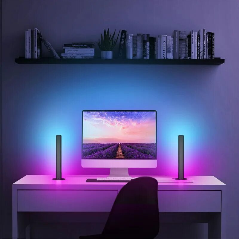 Ambient smart light. Ambient led. ambient light tv.