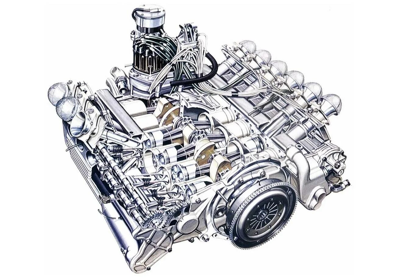 Названия двигателей автомобилей. Ferrari с оппозитным двигателем. Оппозитный 8 цилиндровый двигатель. Оппозитный двигатель v12. Двигатели Феррари v8 оппозитный.