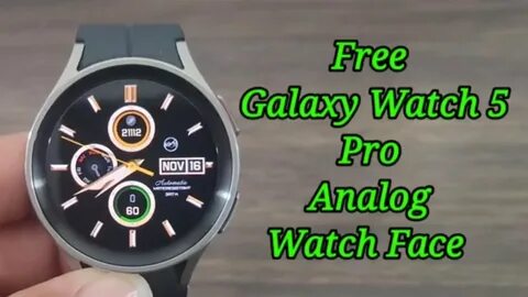 Pro watch 5