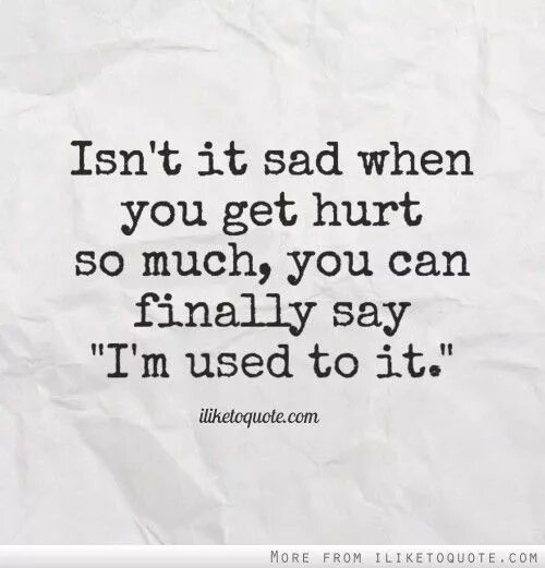 It used to be so easy