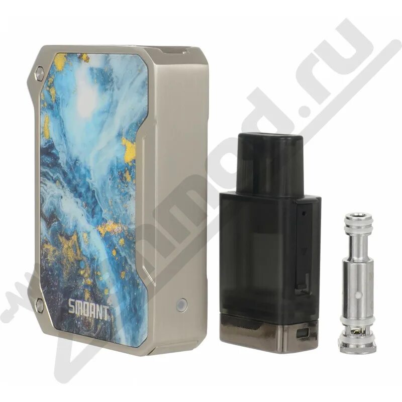 Smoant Battlestar Baby Kit SS. Подсистема - Smoant - Battlestar Baby Kit (SS). ЭУ картридж Smoant Battlestar/Charon Baby (бак). Картридж Smoant KL-21 Battlestar Baby +2 испар.